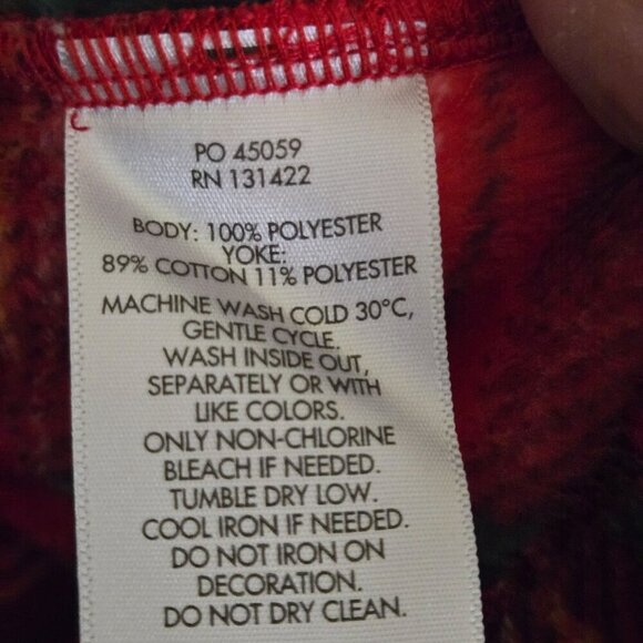 Happy Holidays Spirit Jersey Anaheim Mighty Ducks Rare Cozy Velour Size XL - Picture 7 of 8